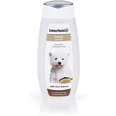 Afbeelding van Beeztees colour hondenshampoo wit 300 ml