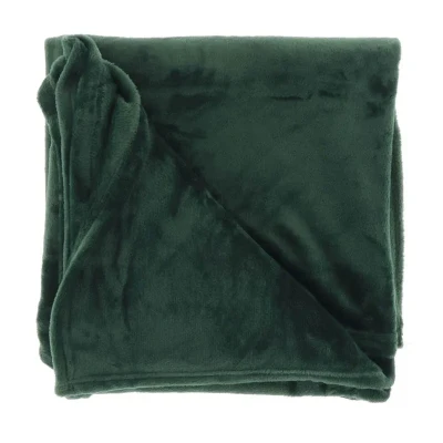 Afbeelding van Unique Living Blush Plaid 150x200 cm Dark Green