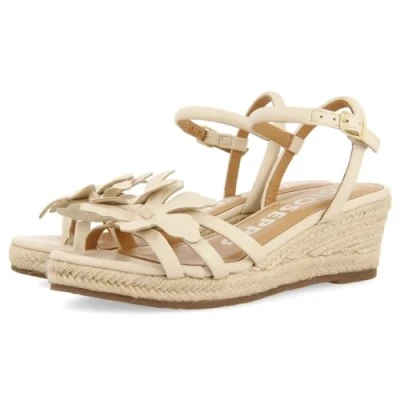 Afbeelding van Gioseppo Samsula Espadrilles, Dames, Maat: 38, Off white Leer