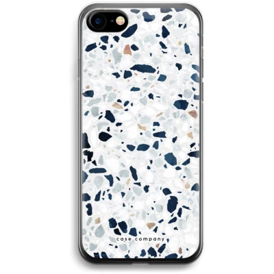 Afbeelding van Case Company® hoesje geschikt voor iPhone 7 Terrazzo N1 Soft Cover Telefoonhoesje Bescherming aan alle Kanten en Schermrand