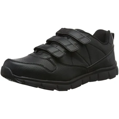Afbeelding van Brütting Klassieke sportsneakers voor heren, zwart.