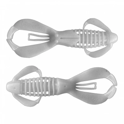Afbeelding van Headbanger BangerBug Pearl White 7,6cm (4g) (10 stuks)