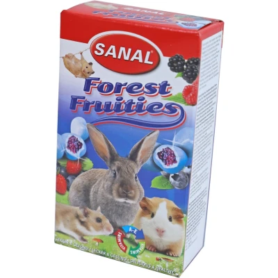 Afbeelding van Sanal Knaagdier Fruities Bosbes 50 gr
