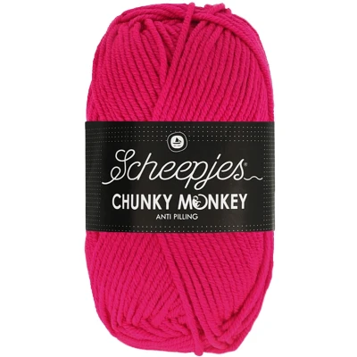 Afbeelding van Scheepjes Chunky Monkey 100g 1435 Magenta Roze