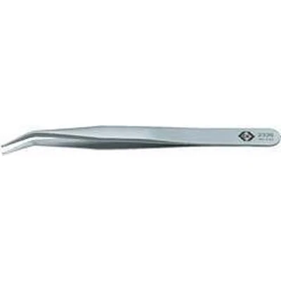 Afbeelding van C.K T2336 Onderdelenpincet SM115 SA Met groeven, gebogen 30 120 mm