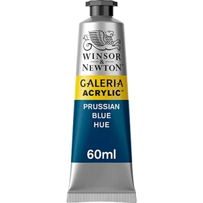 Afbeelding van Winsor &amp; Newton Galeria acrylverf, 60 ml, Pruisblauw, Serie 1