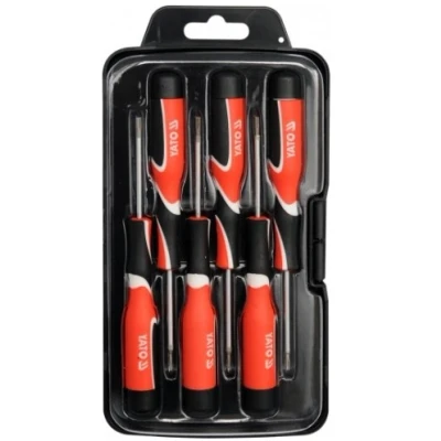 Afbeelding van YATO YT 25862 Schroevendraaierset 6 Kunststof etui