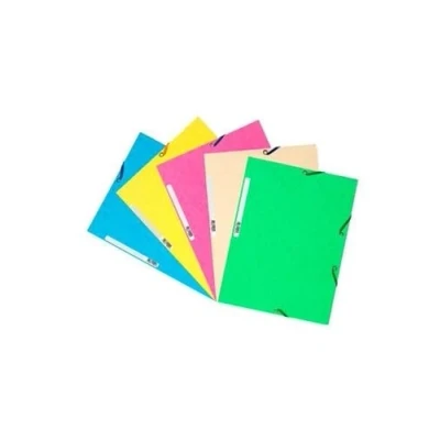 Afbeelding van Exacompta 55550E 50x Chem 3 rabs+elast A4