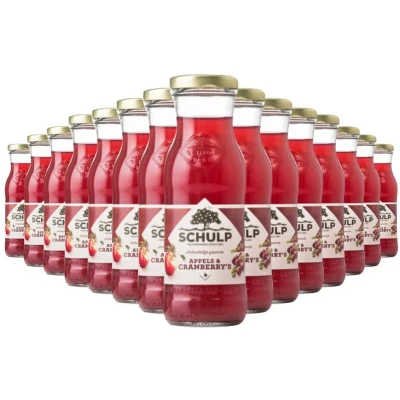 Afbeelding van Schulp Appel&amp;Cranberry 15x0.2l