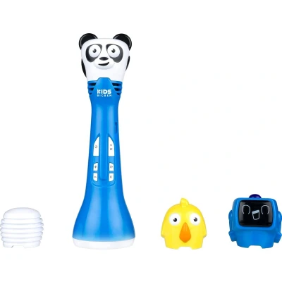 Afbeelding van Bigben Maïkou Karaoke Microfoon met Stemvervormers Blauw