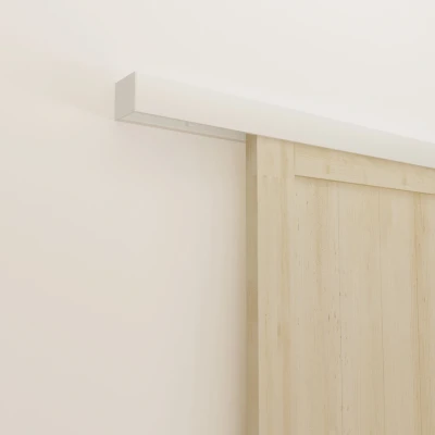 Afbeelding van Schuifdeur Systeem Modern Wit 200cm