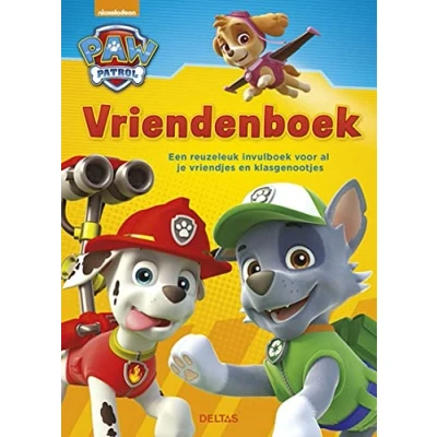 Afbeelding van Vriendenboek Deltas Paw Patrol