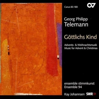 Afbeelding van Ensemble Stimmkunst, 94 Telemann: Göttlichs Kind (CD)