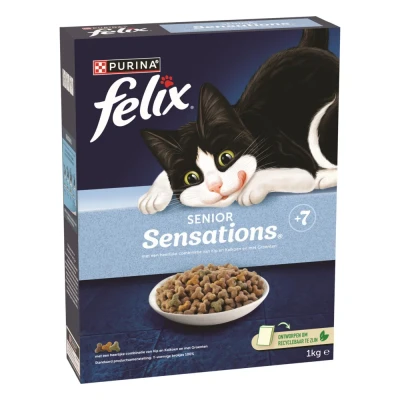 Afbeelding van Felix Kattenvoer Droog Senior Sensations 1 kg