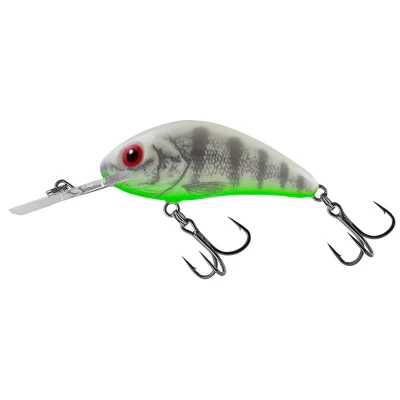Image de Salmo Rattlin Hornet Flottant (profondeur 1.8 3.4m) 4.5cm 6g Couleur : Ghost Perch