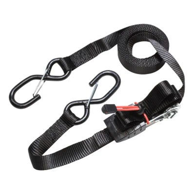 Afbeelding van MasterLock Spanband met S ratel zwart 4,25m x 25 mm (set van 4)