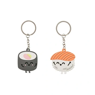 Afbeelding van Mr Wonderful WOA08697ES Sleutelhanger &quot;Jij en Ik Hebben Rol&quot;, Meerkleurig, 15 cm, Sleutelhanger, 2 stuks,