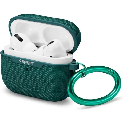 Afbeelding van Spigen Urban Fit fabric hoesje voor AirPods Pro groen