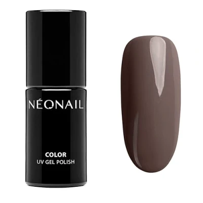 Afbeelding van NeoNail UV nagellak, 7,2 ml, bruin, Almost Magma x Mrs Bella kleuren, gel, nail design, schellak