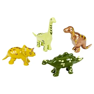 Afbeelding van Bouwspel Klein Magnet Dino Puzzle Multicolour
