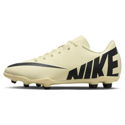 Afbeelding van Nike Performance JR Mercurial Vapor 15 CLUB MG Unisex Voetbalschoenen met Kunststof noppen voor kinderen, Maat: 38, Lemonade/black