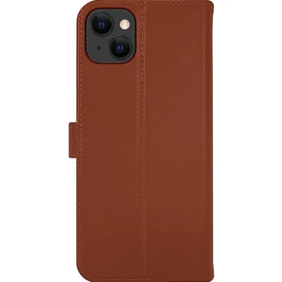 Afbeelding van Valenta Book Case Gel Skin Apple iPhone 12 Mini Brown