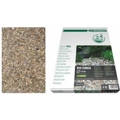 Afbeelding van Dennerle Plantahunter Rio Xingu natuurgrind Inhoud: 5 Kilo Aquarium grind