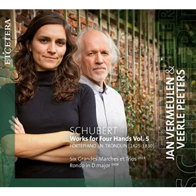 Afbeelding van Jan Vermeulen &amp; Veerle Peeters Schubert: Works For 4 Hands Vol. 5 (CD)