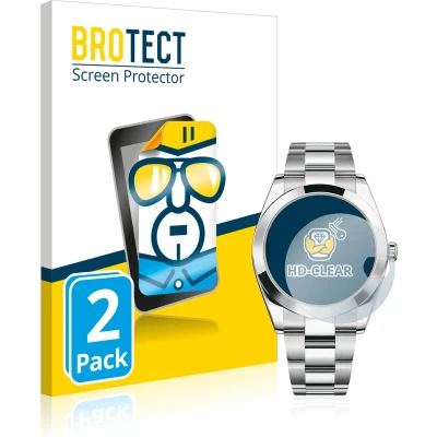 Afbeelding van BROTECT Screenprotector voor Rolex Datejust 41 Folie Beschermfolie transparant (2 Stuks)