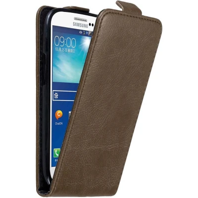 Afbeelding van Cadorabo Hoesje geschikt voor Samsung Galaxy S3 / NEO in KOFFIE BRUIN Beschermhoes flip design Case Cover met magnetische sluiting