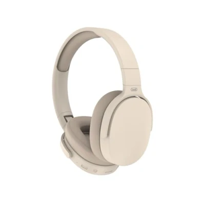 Afbeelding van Trevi DJ 12E45 BT Headset Bedraad en draadloos Hoofdband Oproepen/muziek Crème