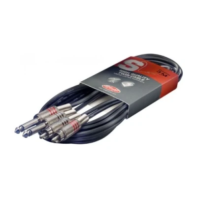 Image de Stagg 3M Cable Bretelle Jckm Rcam