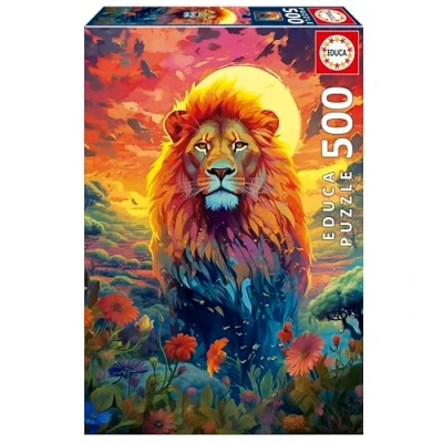Afbeelding van EDUCA 500 LE LION ET SON ALLURE MAJESTUEUSE