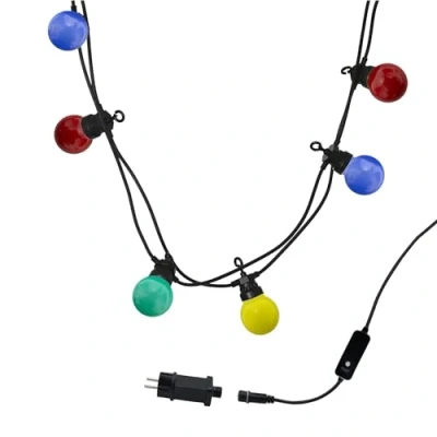 Afbeelding van Lumisky Party Guinguette Lichtsnoer met 10 Multicolor Led lampjes 6.5 m
