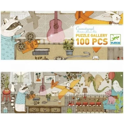 Afbeelding van Djeco Puzzel Cinematograph 100 stukjes