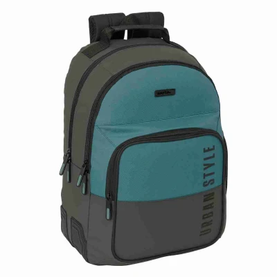 Afbeelding van Schoolrugzak Safta Urban style Blauw Grijs 32 x 42 15 cm
