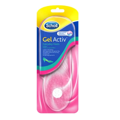 Afbeelding van 3x Scholl GelActiv Inlegzolen Dagelijkse Hoge Hakken 1 paar