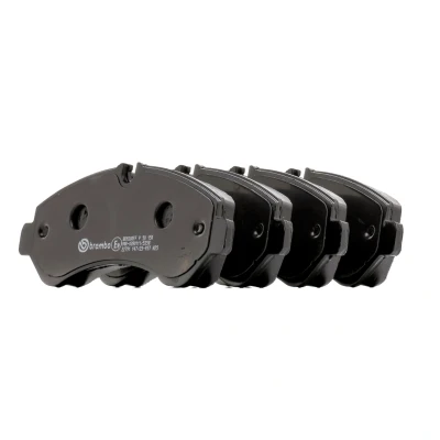 Afbeelding van BREMBO P 50 150 Remblokkenset Geschikt voor slijtage waarschuwingscontact Zonder toebehoren MERCEDES BENZ: Sprinter 5 t Platform / Chassis