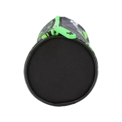 Afbeelding van Minecraft Creeper pennenetui rond groen 22x8x8