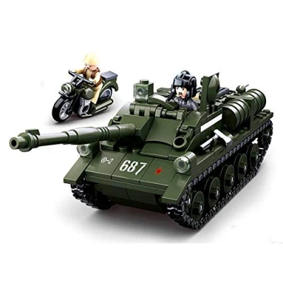 Afbeelding van Sluban Geallieerde AntiTank Tank