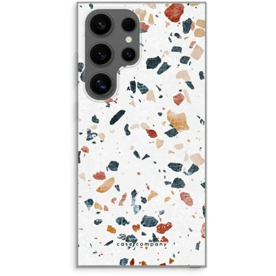 Afbeelding van Case Company® hoesje geschikt voor Samsung Galaxy S24 Ultra Terrazzo N4 Soft Cover Telefoonhoesje Bescherming aan alle Kanten en Schermrand