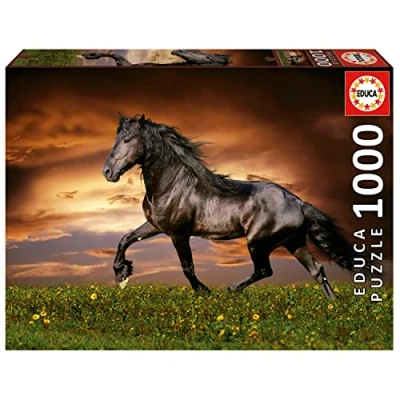 Image de CHEVAL AU TROT Puzzle de 1000 pièces