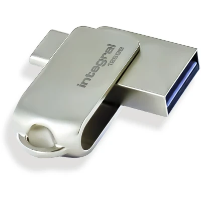 Afbeelding van Integral 360 C Dual USB 3.0 stick, 256 GB