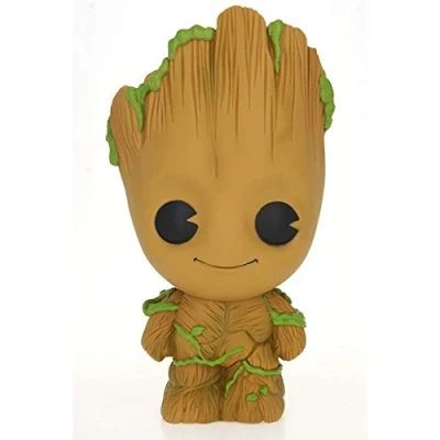 Afbeelding van Monogram Figural Spaarpot Groot 20 Cm Geel
