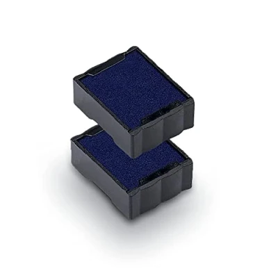 Afbeelding van Trodat 2 stuks 6/4921 reservekussens voor Printy 4921 stempelkleur blauw, afdruk 12 x mm