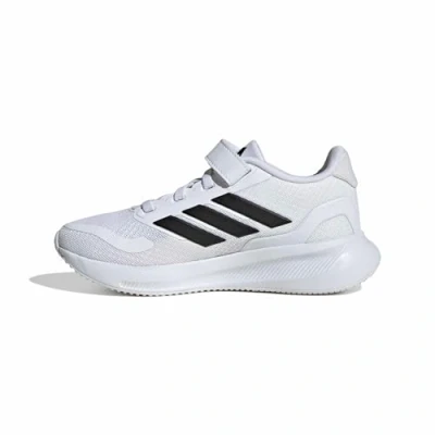 Afbeelding van adidas Performance Runfalcon 5 Unisex Hardloopschoenen neutraal voor kinderen, Maat: 33.5, Footwear white/core black Textiel/ synthetisch