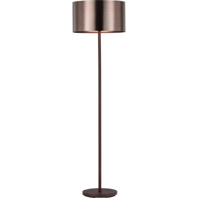 Afbeelding van EGLO Saganto 1 vloerlamp lichts E27 bruin/koperkleurig