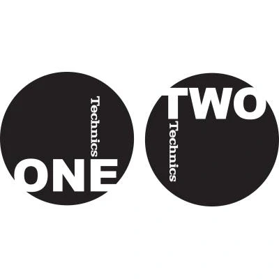 Image de Accessoires DJ MAGMA LP SLIPMAT TECHNICS ONE TWO (MIXED SET) BLACK/WHITE Mobilier