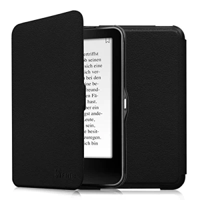 Afbeelding van Fintie Tolino Vision 4 HD / 3 2 1 Shine eReader hoes Ultradunne beschermhoes met slaapmodus en magnetische sluiting zwart