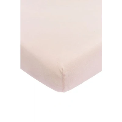 Afbeelding van Meyco Hoeslaken Babybed Soft Pink